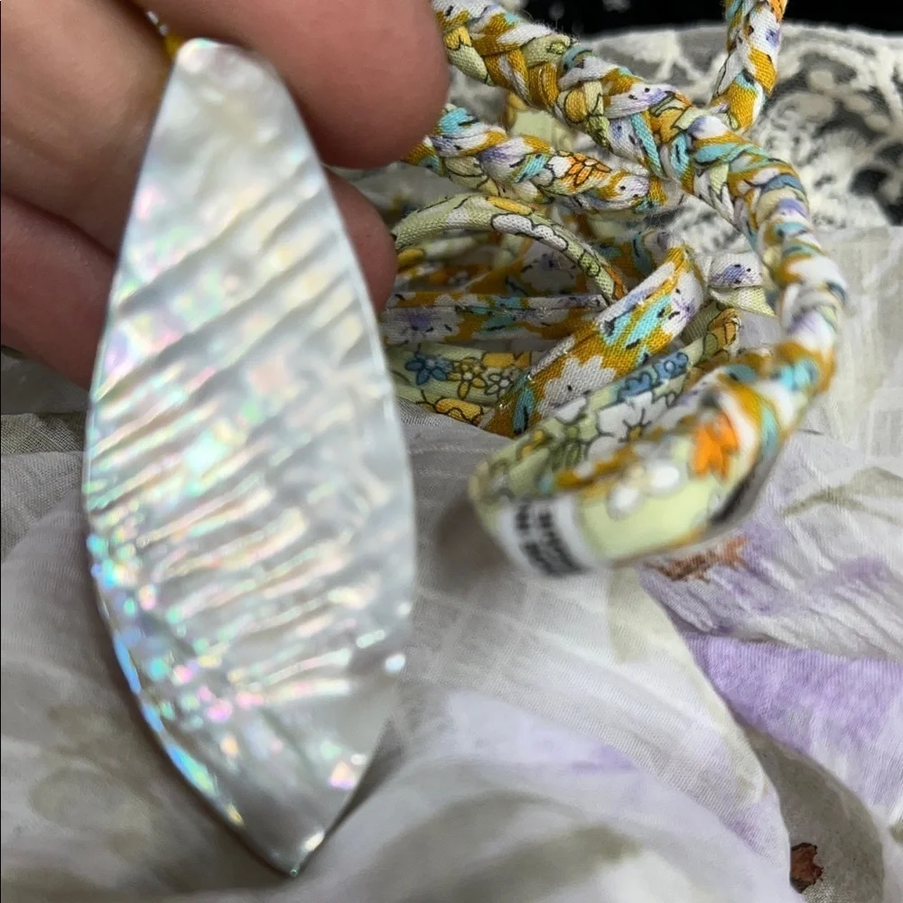 Free People Ariana Ost Era Necklace-Yellow